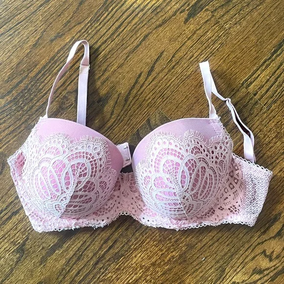 Victorias Secret Dream Angels Lined Demi 32DDD, pink - Picture 1 of 5